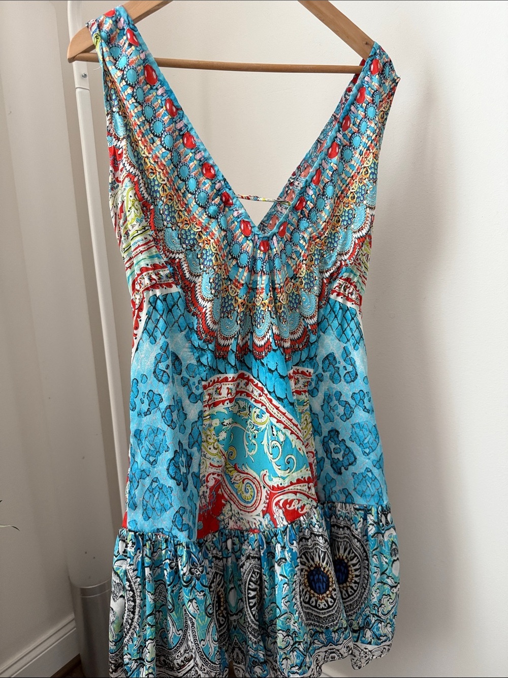 La Moda Sunset Resort Beach Coverup Dress Size L/ Xl — image 6 of 6